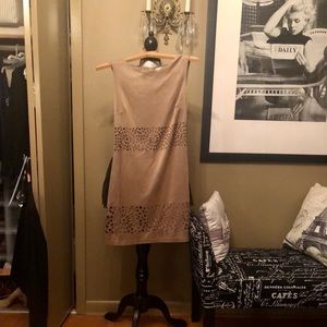 Suede dress by Design Recipe